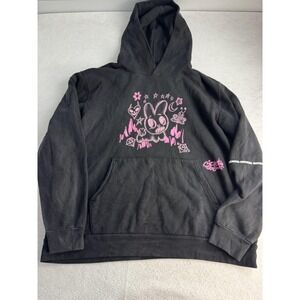Karol G Bichota Season Hoodie Womens 2XL Black Graphic Pullover Sweatshirt